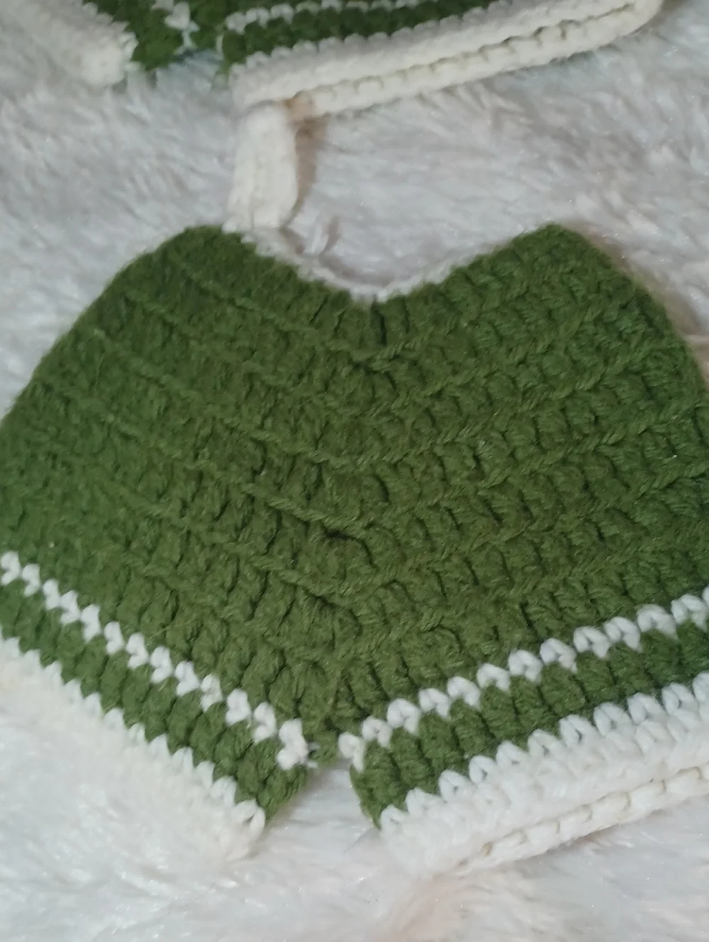 Vintage Crochet Shorts Oven Mitts(2)